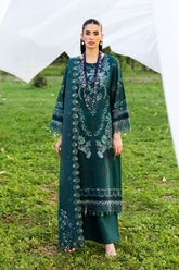 3-PC Unstitched Embroidered Lawn Riwayat By Ramsha | Y-1304